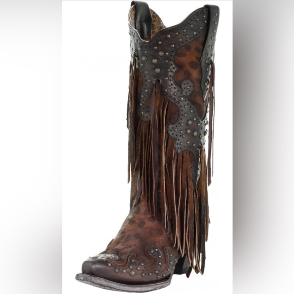 - Corral Westen/Cowboy Boot's * SIZE 6 women's Honey Goat Overlay Boot NEW… - Picture 5 of 5